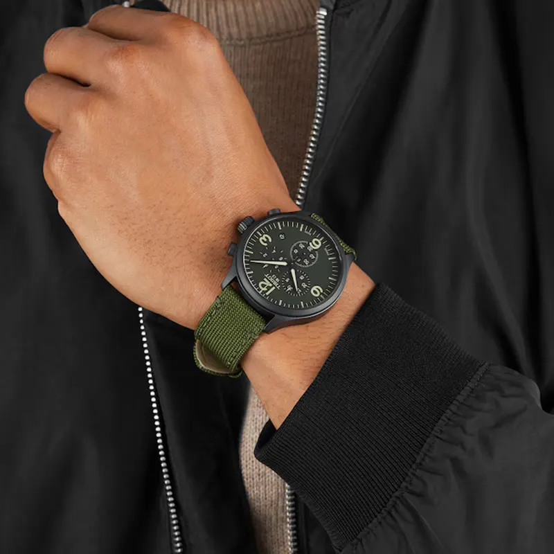 Tissot Chrono XL Quartz Green Men's Watch- T116.617.37.097.00